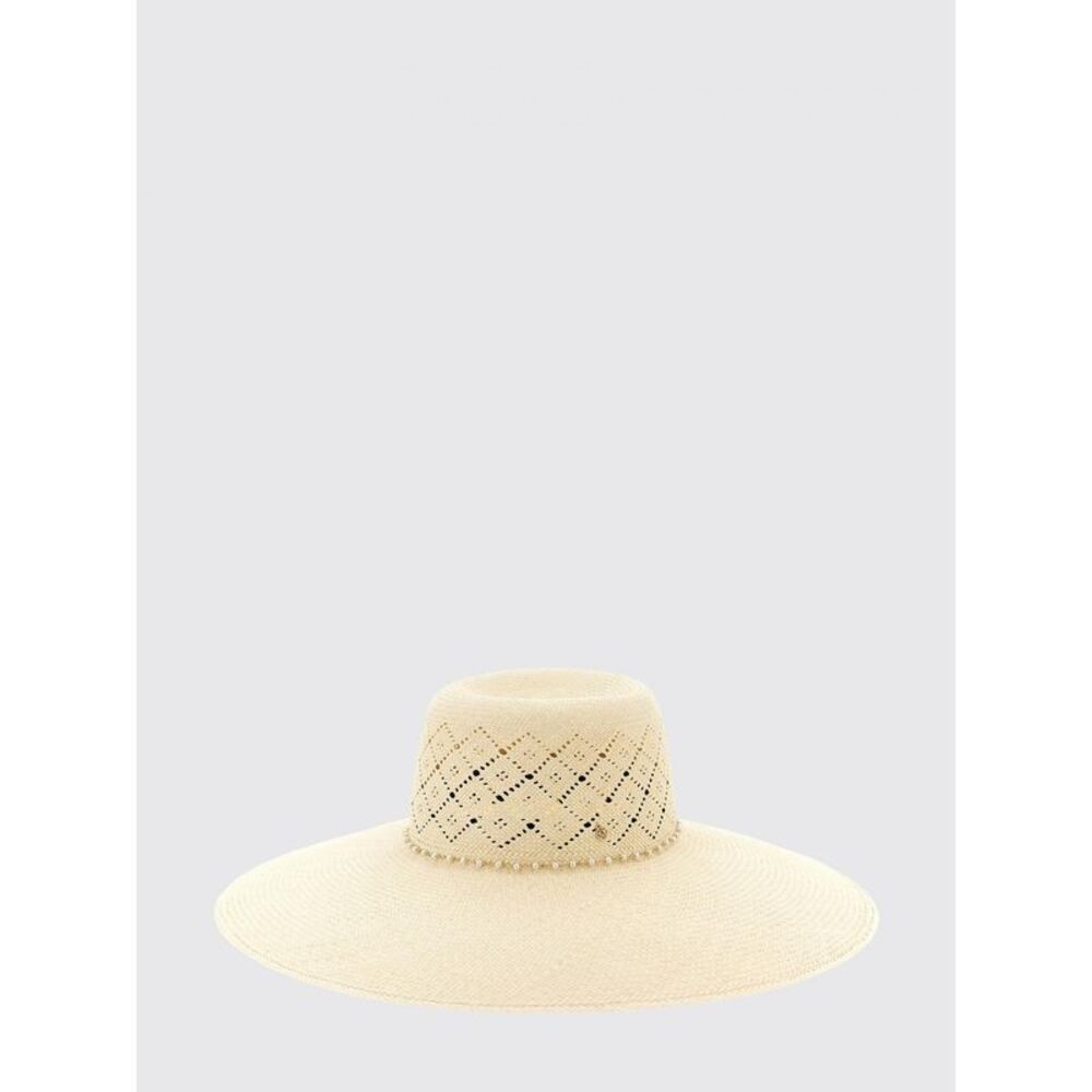 Maison Michel Hat Woman Beige